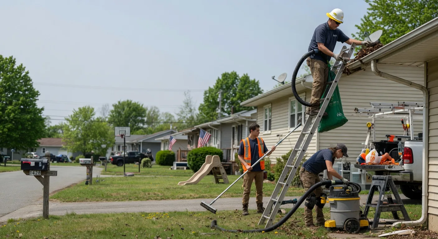 Gutter Installation in Keyesport, IL near me